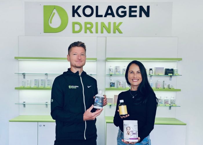 Martin a Anna, zakladatelia eshopu KolagenDrink